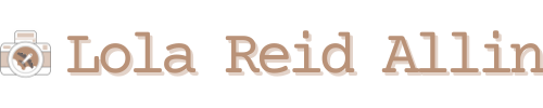Lola Reid Allin logo Courier Prime